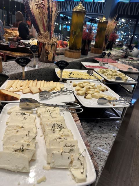 シェラトンイスタンブールシティーセンターの朝食