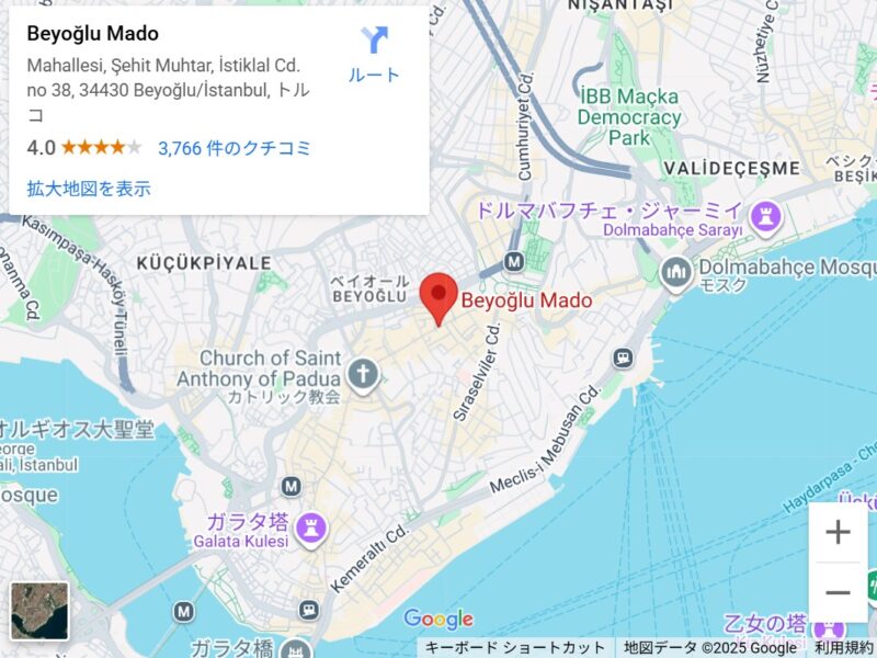 Madoの地図