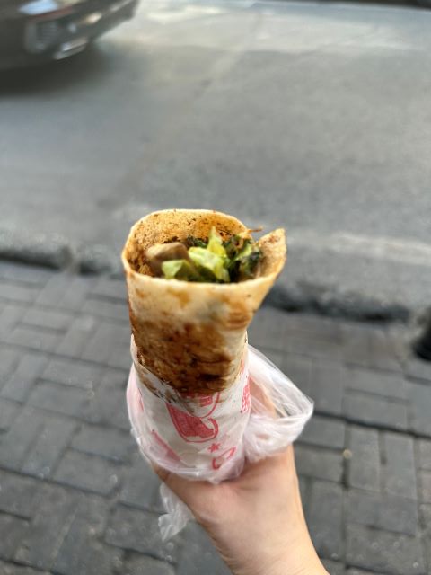 イスタンブールで食べたサバサンド