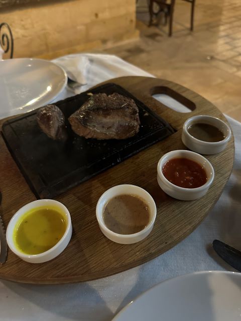 Orientのステーキ