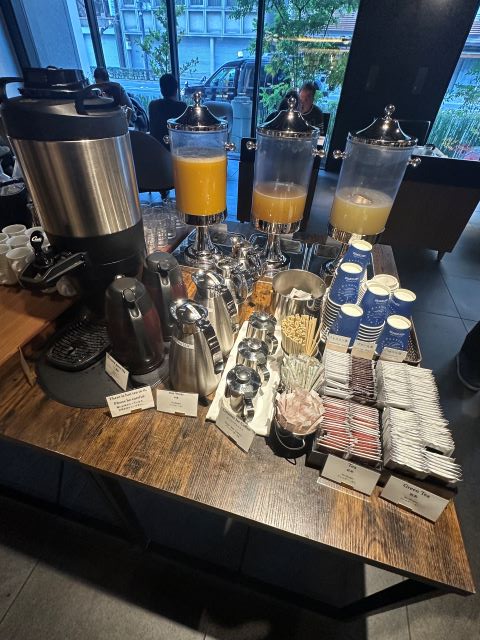 チャプター京都トリビュートポートフォリオホテルの朝食