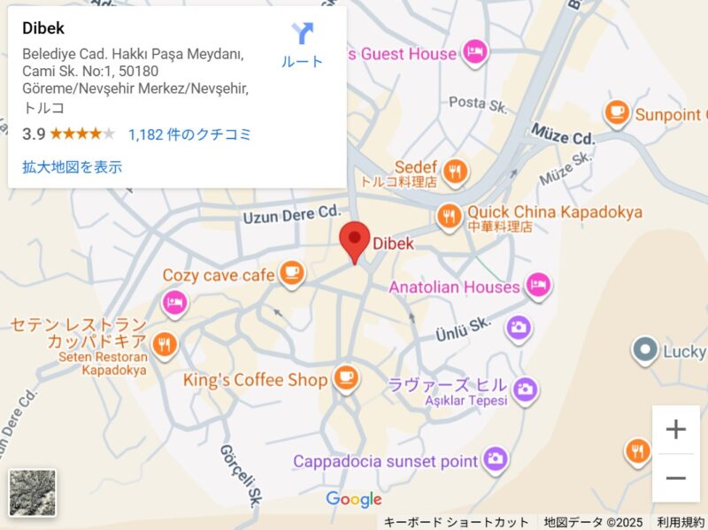 dibekの地図